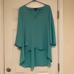 Tiffany blue Alfani blouse